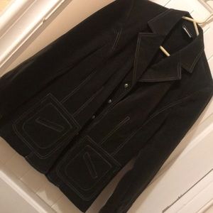 Dark Olive, corduroy look, Blazer